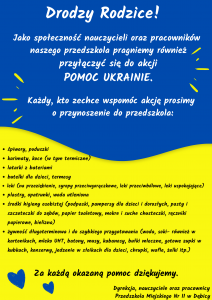 Read more about the article POMOC UKRAINIE